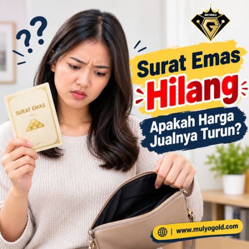 Surat Emas Hilang, Apakah Harga Jualnya Turun?